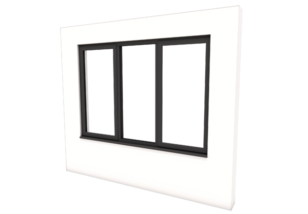 Smart Alitherm 300 Window - 1800 x 1200 mm - Fixed Middle Pane
