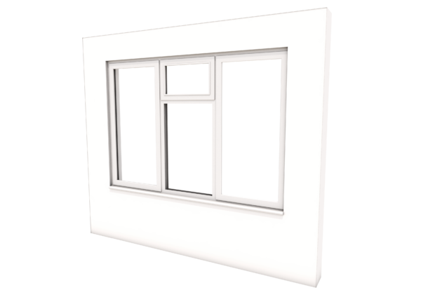 Smart Alitherm 300 Window - 1800 x 1200 mm - 3 Opening