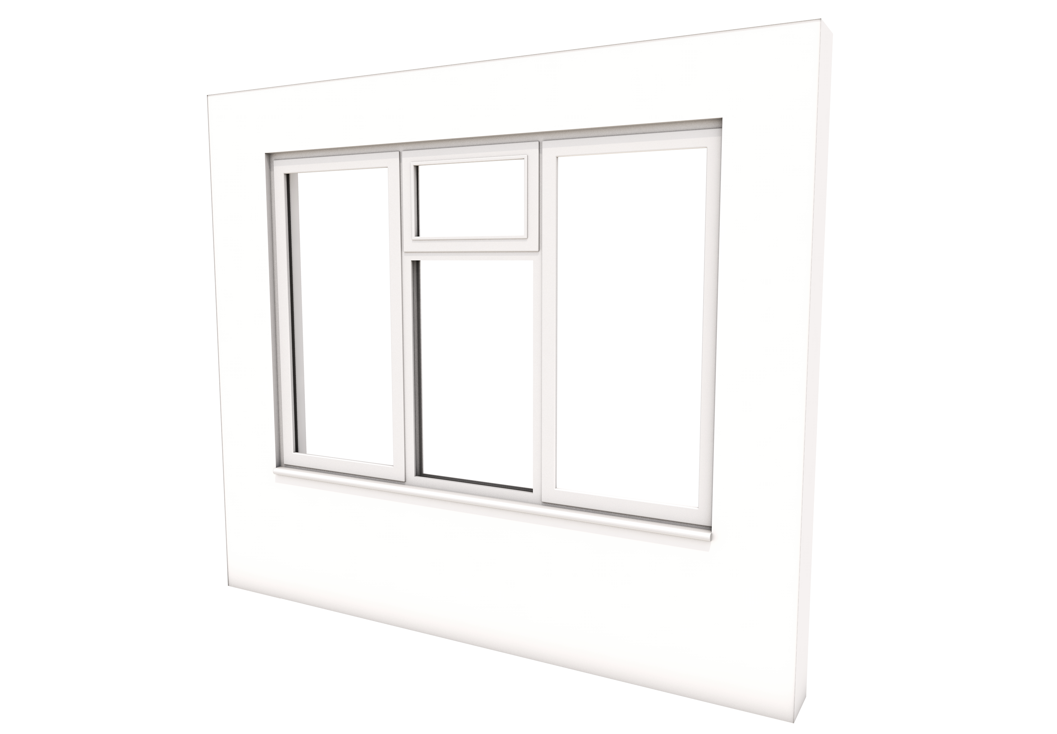 Smart Alitherm 300 Window - 1800 x 1200 mm - 3 Opening