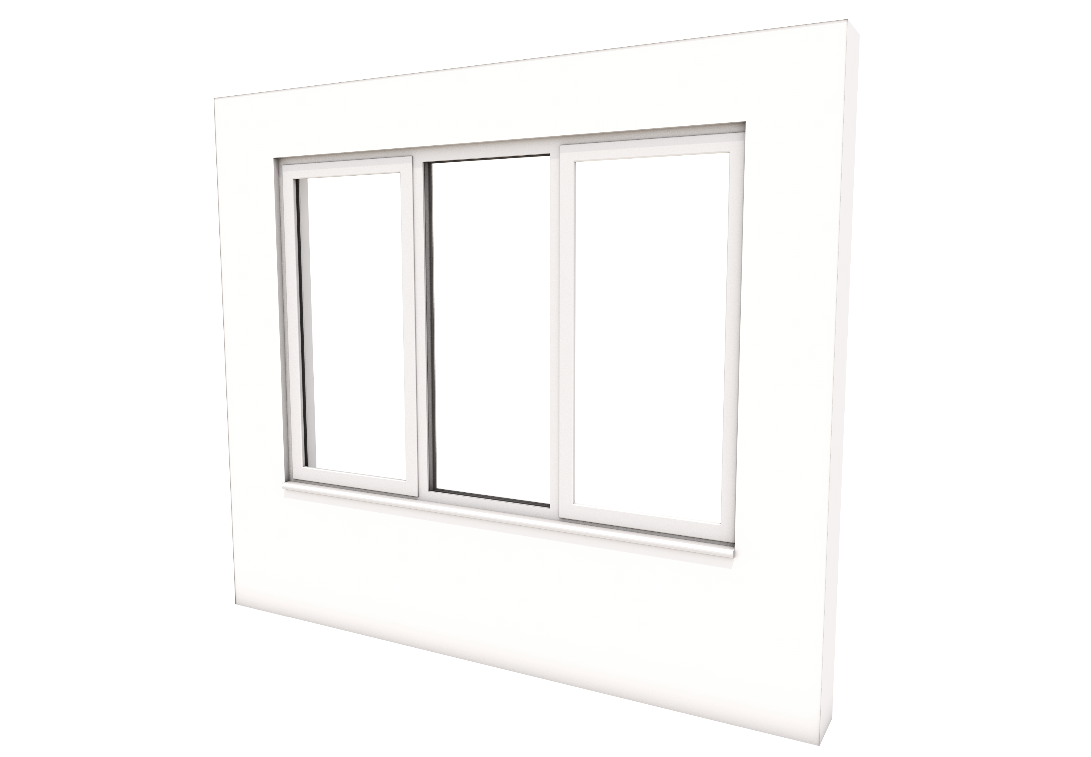 Smart Alitherm 300 Window - 1800 x 1200 mm - Fixed Middle Pane